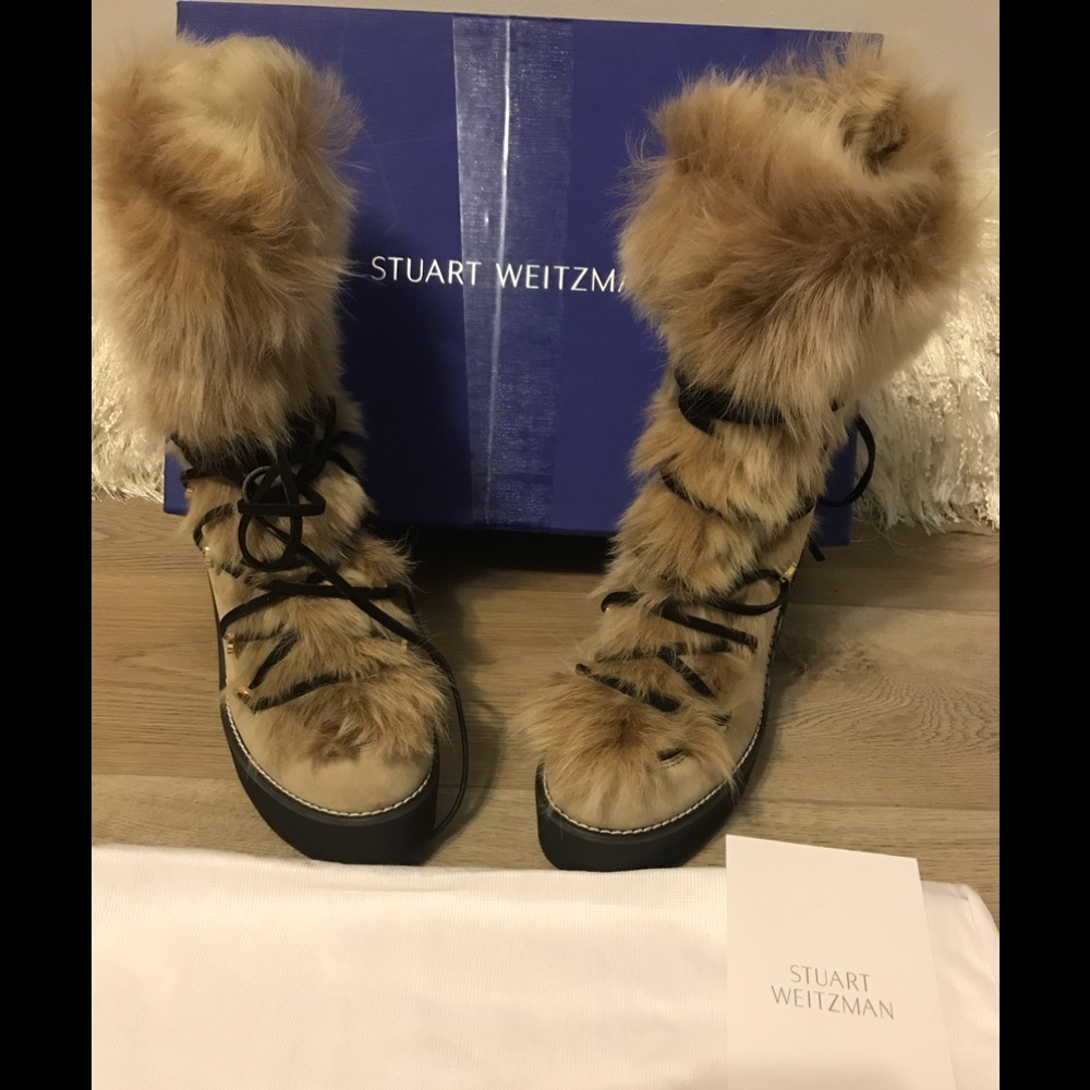Stuart Weitzman Wedge Boots